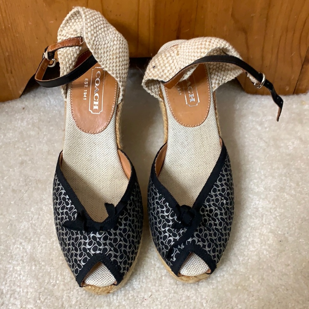 Coach wedges